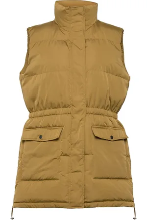Noella Eden Puffer Waistcoat Green