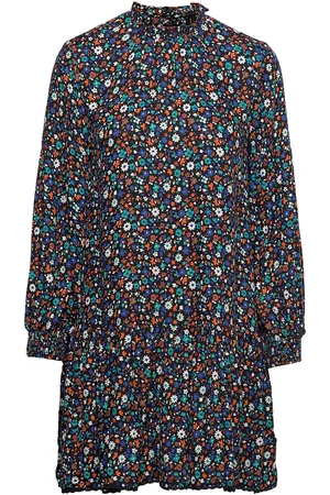 Superdry High Neck Mini Dress Blue