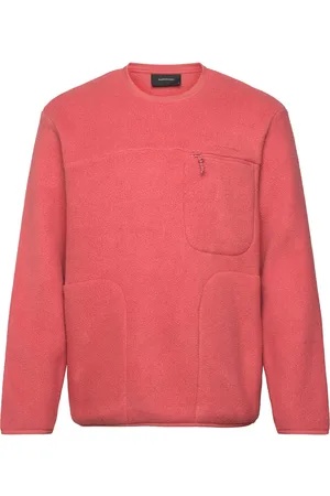 Peak Performance M Fleece Crew Pink