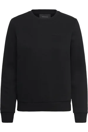 Peak Performance W Original Small Logo Crew Black