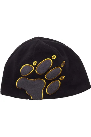 Jack Wolfskin Front Paw Hat Kids Black