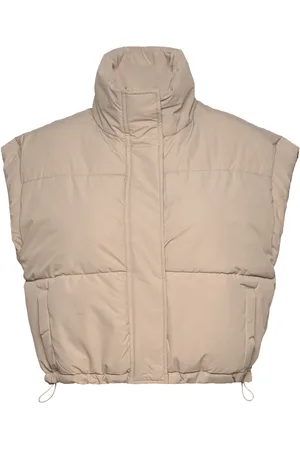 Minus Alexis Short Puffer Vest 3 Beige