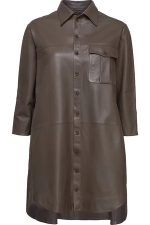 MDK / Munderingskompagniet Chili Thin Leather Dress Brown