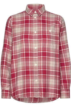Peak Performance W Cotton Flannel Shirt Red