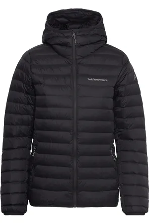 Peak Performance W Down Liner Hood Jacket Black