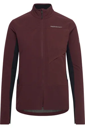 Peak Performance W Windblock Stretch Jacket Burgundy