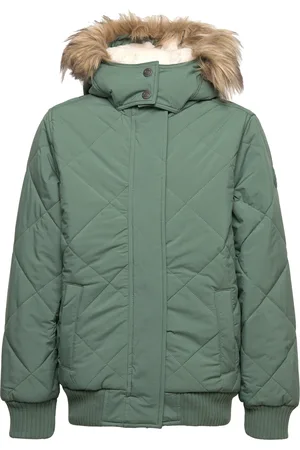 Abercrombie & Fitch Kids Girls Outerwear Green