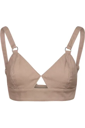 REMAIN Birger Christensen Canvas Bralette Beige