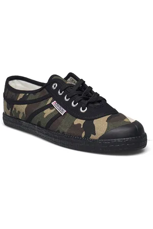 Kawasaki Camo Canvas Shoe Black