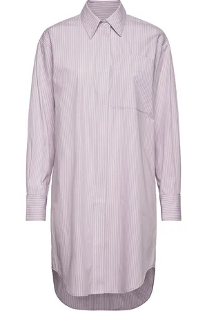 Norr James Shirt Dress Purple