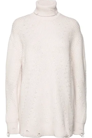 HAN Kjøbenhavn Turtleneck Knit White