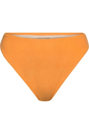 FAITHFULL THE BRAND Dylla Bikini Bottoms Orange