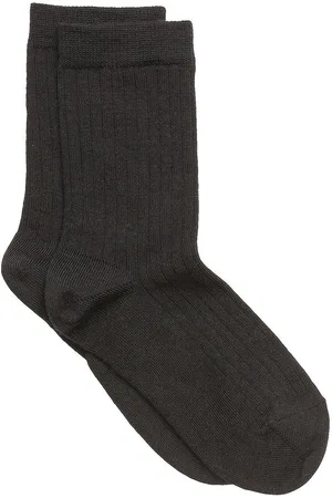 mp Denmark Wool Rib Socks Grey