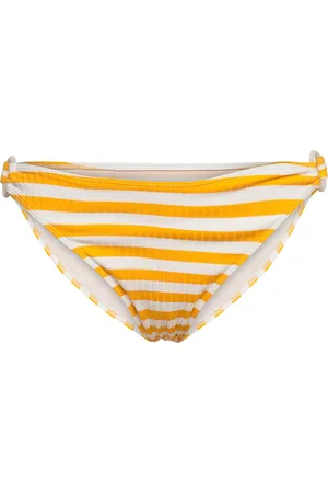 FAITHFULL THE BRAND Agnes Bikini Bottoms Yellow