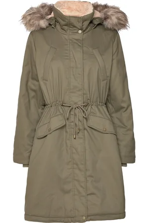 Cream Crlinda Embroidery Jacket Khaki