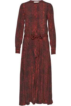 INWEAR Kavitaiw Long Dress Red