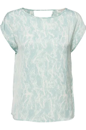Rosemunde Recycled Polyester Blouse Ss Blue