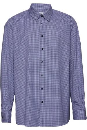 Eton Classic Fit Business Casual Brighton Shirt Blue