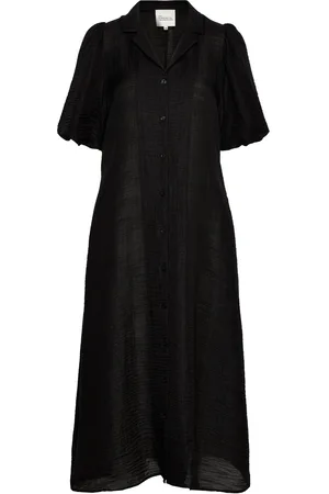 My Essential Wardrobe Estermw Long Dress Black