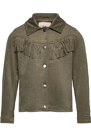ONLY Konkiris Faux Suede Shirt Cs Otw Green