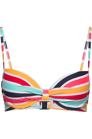 ESPRIT Women Beach Tops With Wire Padded Bra Patterned