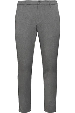Woodbird Steffen Twill Pant Grey