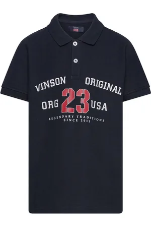 Vinson Kit Reg Cot Vin Jr Polo Navy