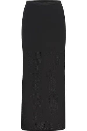 My Essential Wardrobe Avamw Knit Skirt Black
