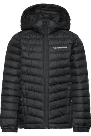 Peak Performance Jr Frost Down Hood Jacket Black