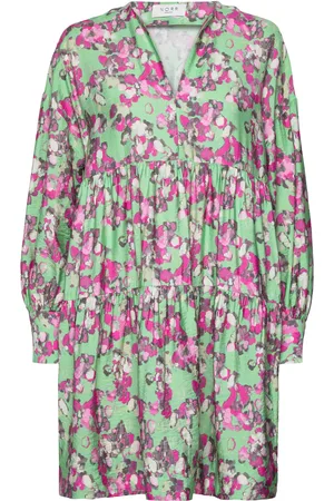 Norr Alyssa Bomba Short Dress Green