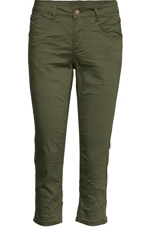 Cream Vavacr 3/4 Pant Coco Fit Green