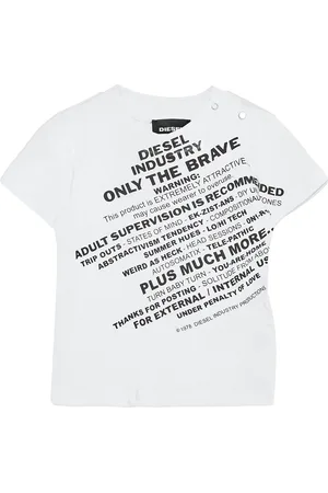 Diesel Tdiegos3B Maglietta White