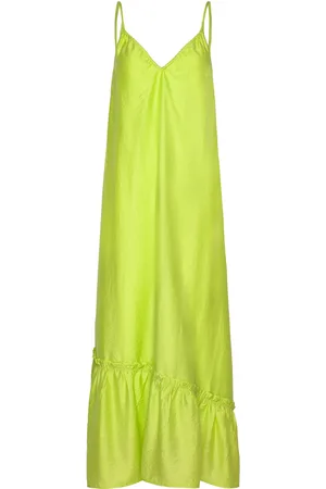 Gestuz Theagz Long Strap Dress Green