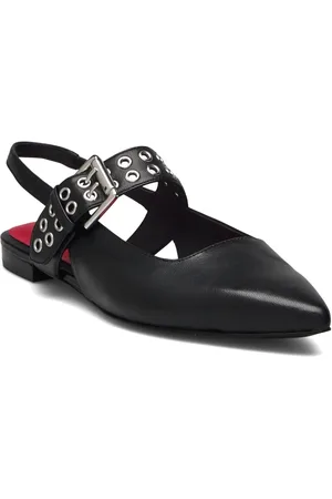 Newd Women Open Toe Black