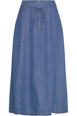 B YOUNG Bykosmo Wide Skirt - Blue