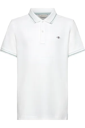 GANT Contrast Tipping Ss Pique Rugger White