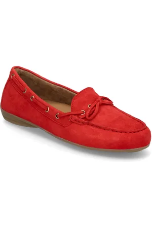 Gabor Moccasin Loafer Red