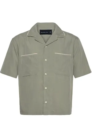Abercrombie & Fitch Anf Mens Wovens Green
