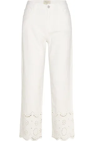 Freequent Fqtanni-Pants White