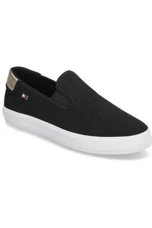 Tommy Hilfiger Vulc Canvas Slip-On Sneaker Black