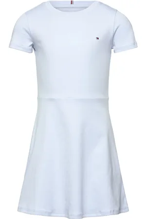 Tommy Hilfiger Essential Skater Dress Ss Blue
