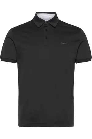 GANT Mercerized Ss Polo Black
