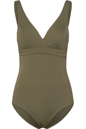 Femilet Rivero Wirefree Plunge T-Shirt Swimsuit Green