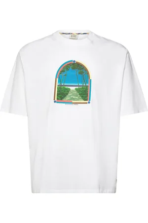 Scotch&Soda Loose Fit Front Chest Artwork T-Shirt White