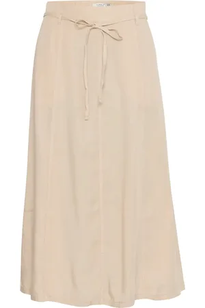 B YOUNG Bykosmo Wide Skirt - Beige