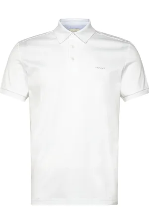 GANT Mercerized Ss Polo White