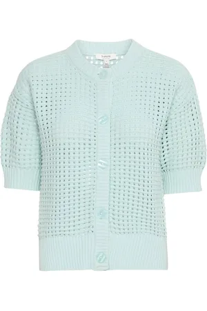 B YOUNG Bymagio Ss Cardigan - Blue