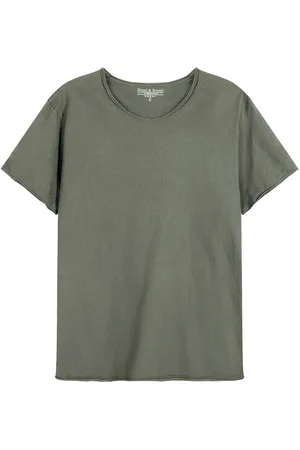 Bread & Boxers Crew-Neck Relaxed T-Shirt Khaki