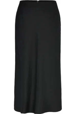 GANT Linen Blend Skirt Black