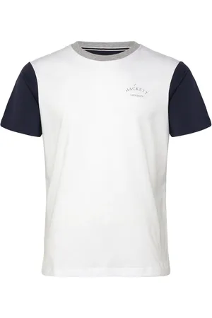 Hackett Heritage Ess Multi Tee White